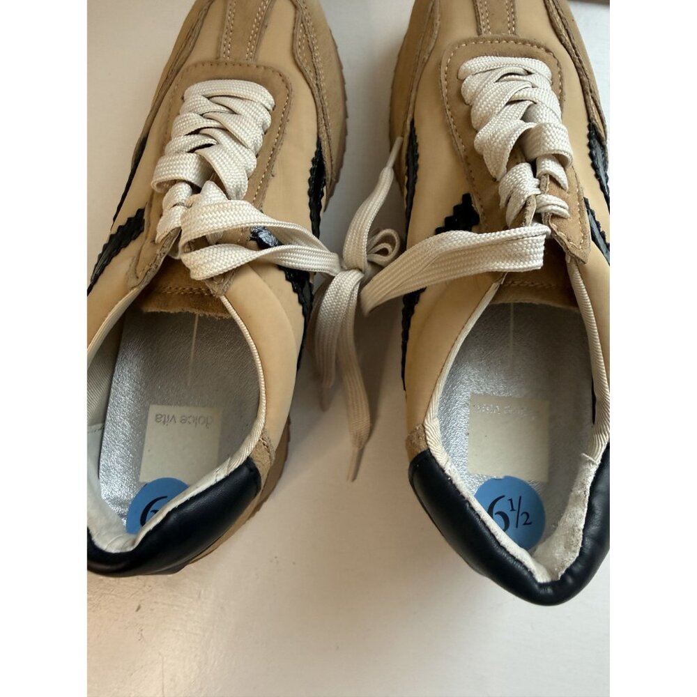 Dolce Vita Casual Eliada Sneaker Tan Black Size Women's 6.5 NEW $159.99 [jb] - Picture 11 of 13